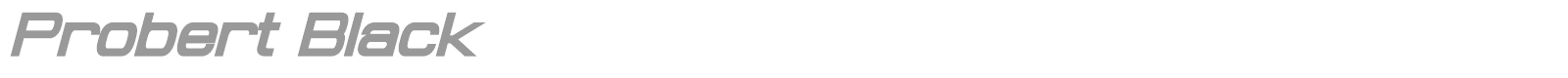 Probert font preview